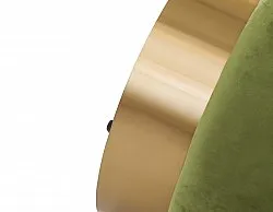 Puf de terciopelo (verde)