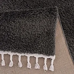 Alfombras de pelo largo - Cudillero (negro/antracita)