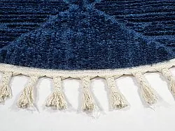 Alfombras redondeadas - Dallas (azul)