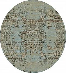 Alfombras redondeadas- Peking Royal (turquesa)