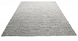 Alfombra de Lana - Otago (gris/negro)
