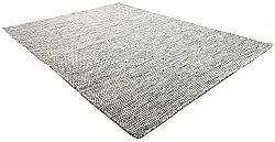 Alfombra de Lana - Otago (gris/negro)