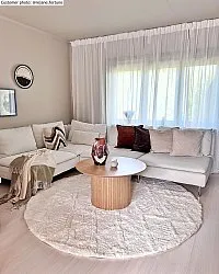 Alfombras redondeadas - Rostock (offwhite)