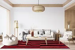 Alfombra Wilton - Samadet (rojo)