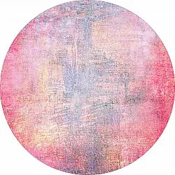 Alfombras redondeadas - Perugia (rosa)