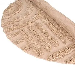 Alfombras redondeadas - Cazorla Natural Cotton Shaggy (beige)