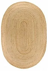 Alfombra ovalada - Ozar (yute)