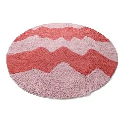 Alfombras de pelo largo - Amira Natural Cotton Shaggy (rosa)