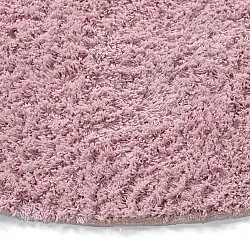 Alfombras de pelo largo - Amira Natural Cotton Shaggy (rosa)
