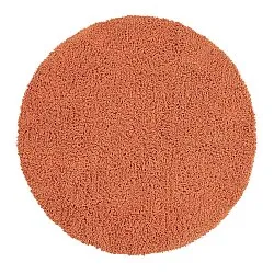 Alfombras redondeadas - Combarro Solid Cotton Shaggy (naranja claro)