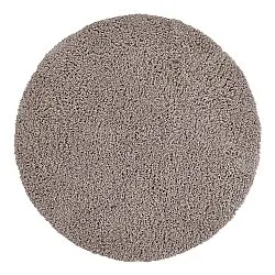 Alfombras redondeadas - Combarro Solid Cotton Shaggy (taupe)