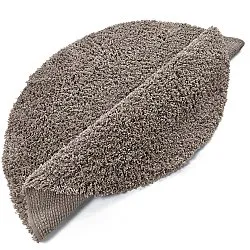 Alfombras redondeadas - Combarro Solid Cotton Shaggy (taupe)