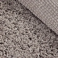 Alfombras redondeadas - Combarro Solid Cotton Shaggy (taupe)