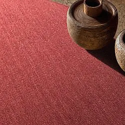 Alfombras redondeadas - Hamilton (rojo intenso)
