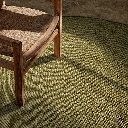 Alfombras redondeadas - Hamilton (verde musgo)