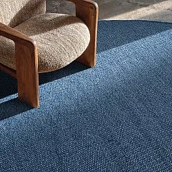Alfombras redondeadas - Hamilton (azul marino)