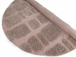 Alfombras redondeadas - Otranto Natural Cotton Shaggy (taupe)