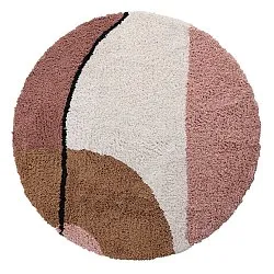 Alfombras redondeadas - Perast Natural Cotton Shaggy (multicolor)