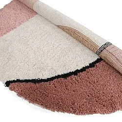 Alfombras redondeadas - Perast Natural Cotton Shaggy (multicolor)