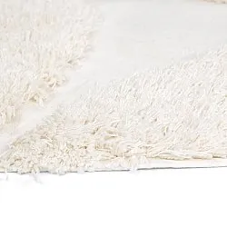 Alfombras redondeadas - Sivota Natural Cotton Shaggy (blanquecino)
