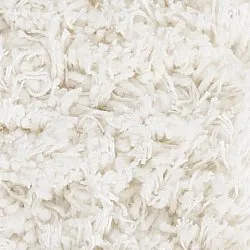 Alfombras redondeadas - Sivota Natural Cotton Shaggy (blanquecino)