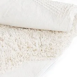 Alfombras redondeadas - Sivota Natural Cotton Shaggy (blanquecino)