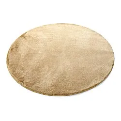 Alfombras redondeadas - Aranga Super Soft Fur (beige oscuro)