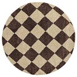 Alfombras redondeadas - Albi (marrón/beige)