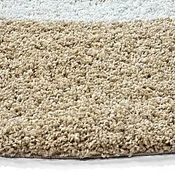 Alfombras redondeadas - Alsace (beige/blanco/marrón)
