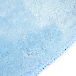 Alfombras redondeadas - Aranga Super Soft Fur (azul claro)