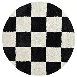 Alfombras redondeadas - Gordes (negro/blanco)