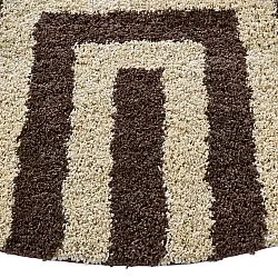 Alfombras redondeadas - Imilchil (beige/marrón)