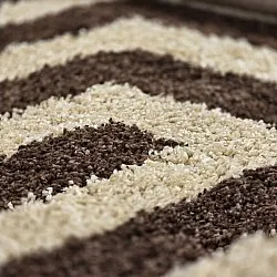 Alfombras redondeadas - Imilchil (beige/marrón)