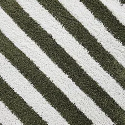 Alfombras redondeadas - Imilchil (blanco/verde)