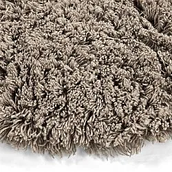 Alfombras redondeadas - Aliste Wool Shaggy (marrón)