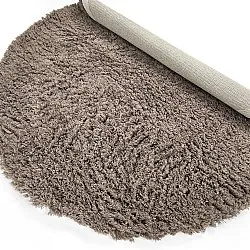 Alfombras redondeadas - Aliste Wool Shaggy (marrón)