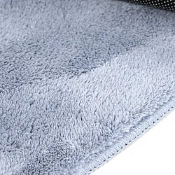 Alfombras redondeadas - Aranga Super Soft Fur (azul acero)