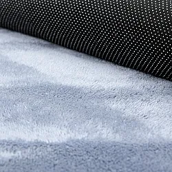 Alfombras redondeadas - Aranga Super Soft Fur (azul acero)