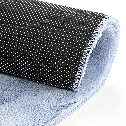 Alfombras redondeadas - Aranga Super Soft Fur (azul acero)