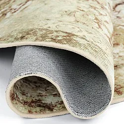 Alfombras redondeadas - Denizli (beige)