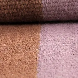 Alfombras redondeadas - Garine (naranja/rosa)
