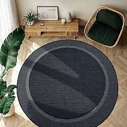 Alfombras redondeadas - Indoor/Outdoor Alta (antracita)