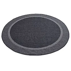 Alfombras redondeadas - Indoor/Outdoor Alta (antracita)