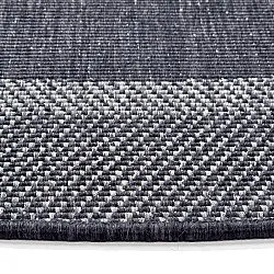 Alfombras redondeadas - Indoor/Outdoor Alta (antracita)