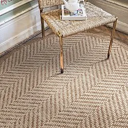 Alfombras redondeadas - Indoor/Outdoor Donora (marrón)