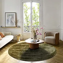 Alfombras redondeadas - Jodhpur Special Luxury Edition (verde)