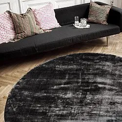 Alfombras redondeadas - Jodhpur Special Luxury Edition (negro)