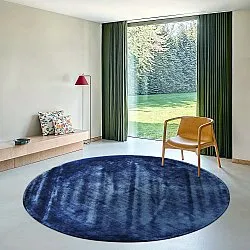 Alfombras redondeadas - Jodhpur Special Luxury Edition Viscosa (azur)