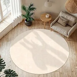 Alfombras redondeadas - Jodhpur Special Luxury Edition Viscosa (beige)