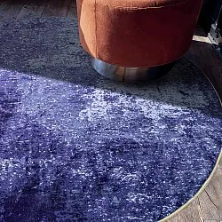 Alfombras redondeadas - Lynton (púrpura)